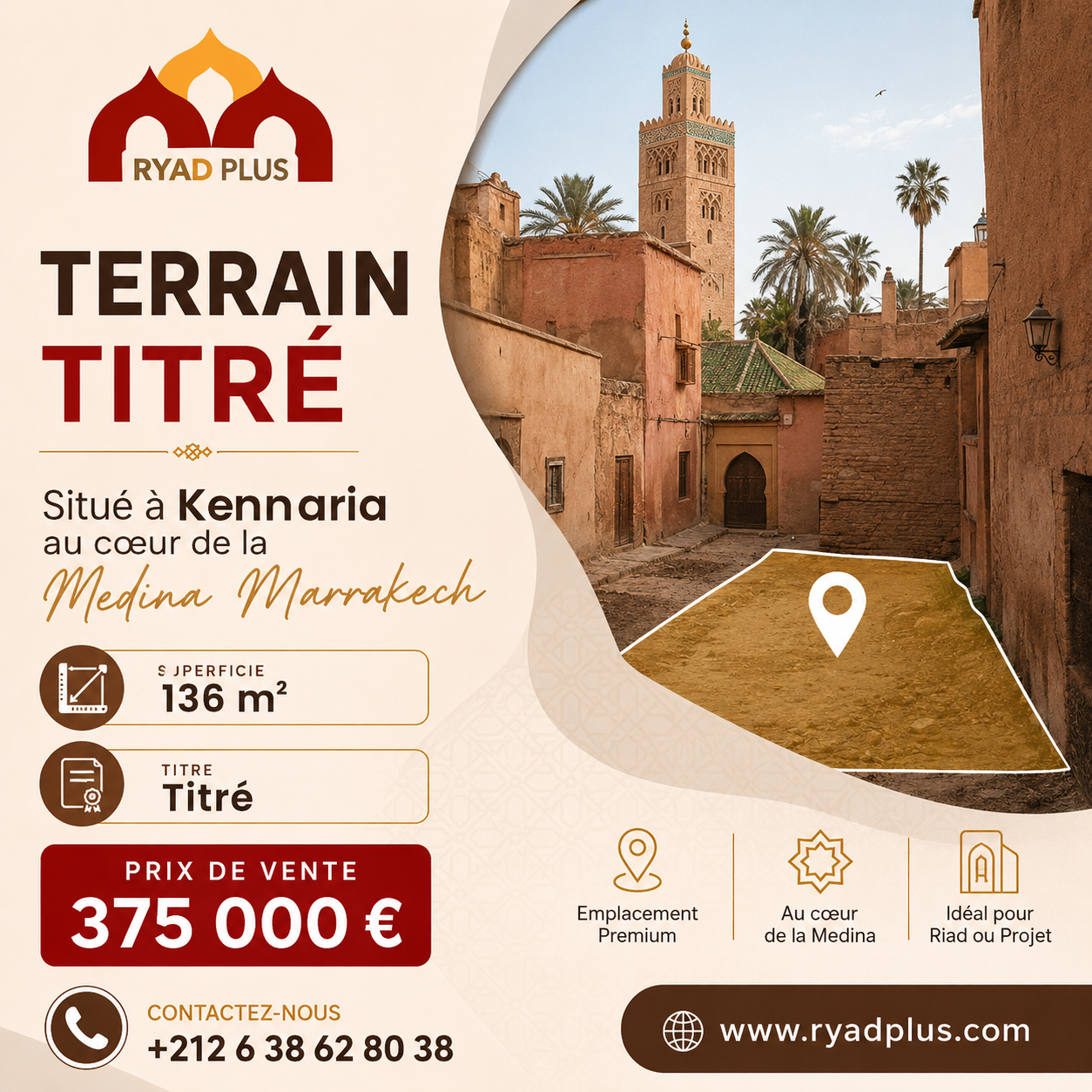 Terrain à vendre