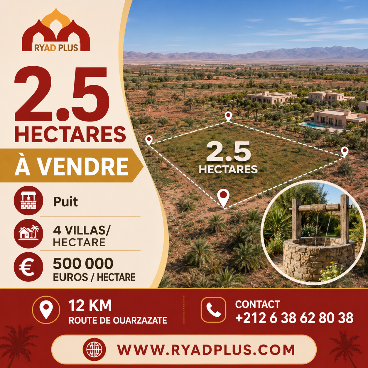 Terrain à vendre